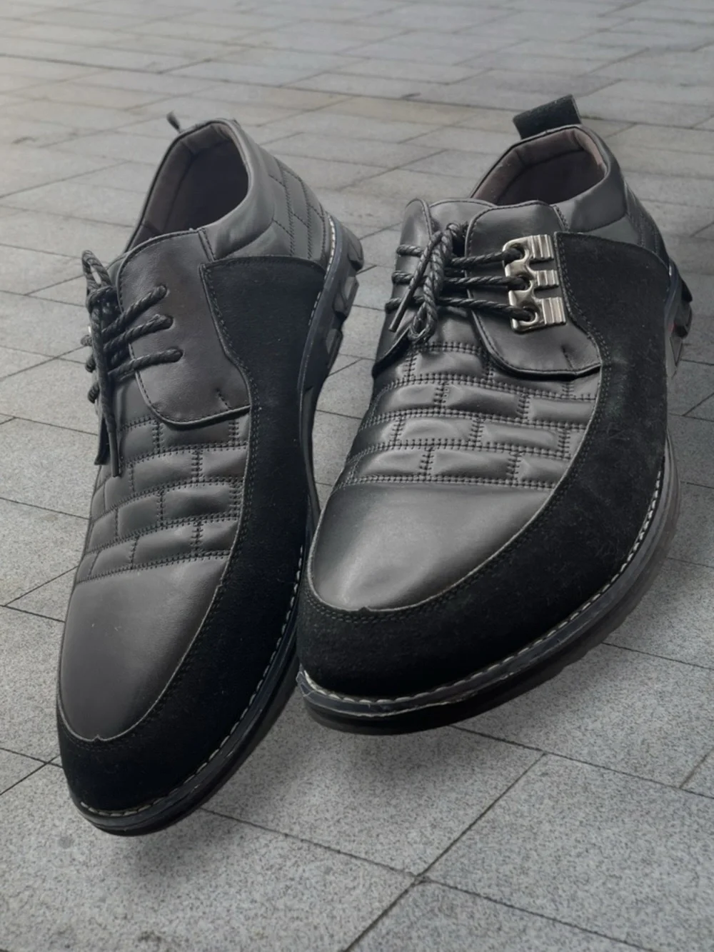 Men's Gatsby Oxford Derby All-Day Comfort Leather Shoe Size EU 51